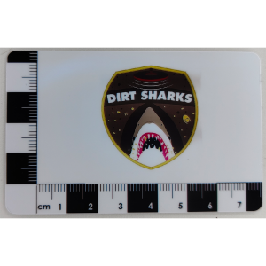 Dirt Sharks Scale Card